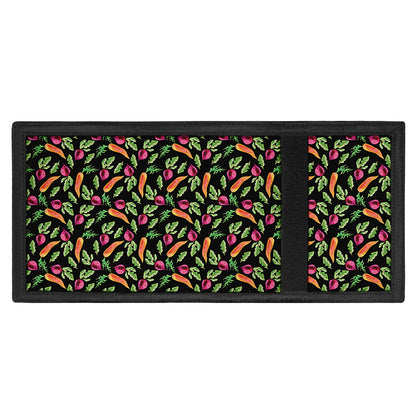 Watercolor Carrot And Radish Print Trifold Wallet