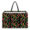 Watercolor Carrot And Radish Print Utility Tote Bag