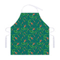 Watercolor Carrot Pattern Print Adjustable Apron