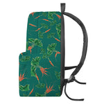 Watercolor Carrot Pattern Print Backpack