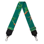 Watercolor Carrot Pattern Print Bag Strap