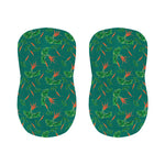 Watercolor Carrot Pattern Print Bar Stool Covers