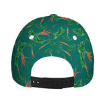 Watercolor Carrot Pattern Print Baseball Cap