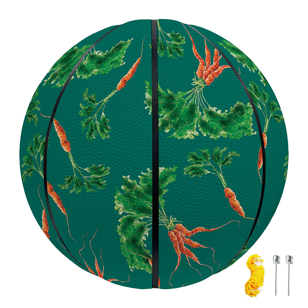 Watercolor Carrot Pattern Print Basketball