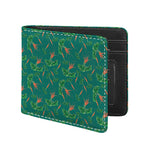 Watercolor Carrot Pattern Print Bifold Wallet
