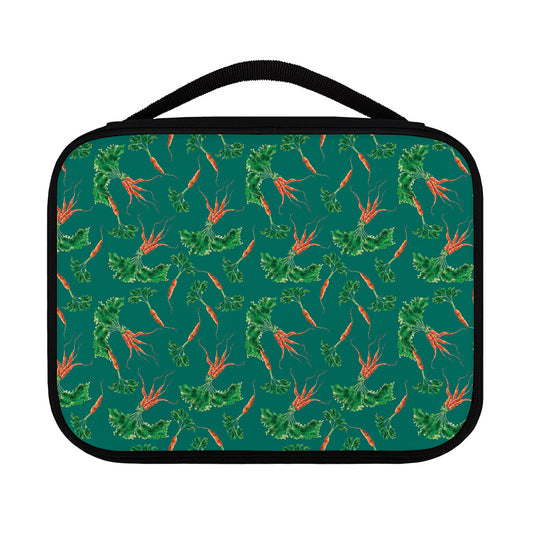 Watercolor Carrot Pattern Print Classic Bible Case