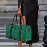 Watercolor Carrot Pattern Print Duffle Bag