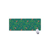 Watercolor Carrot Pattern Print Extended Mouse Pad