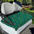 Watercolor Carrot Pattern Print Golf Cart Seat Cover