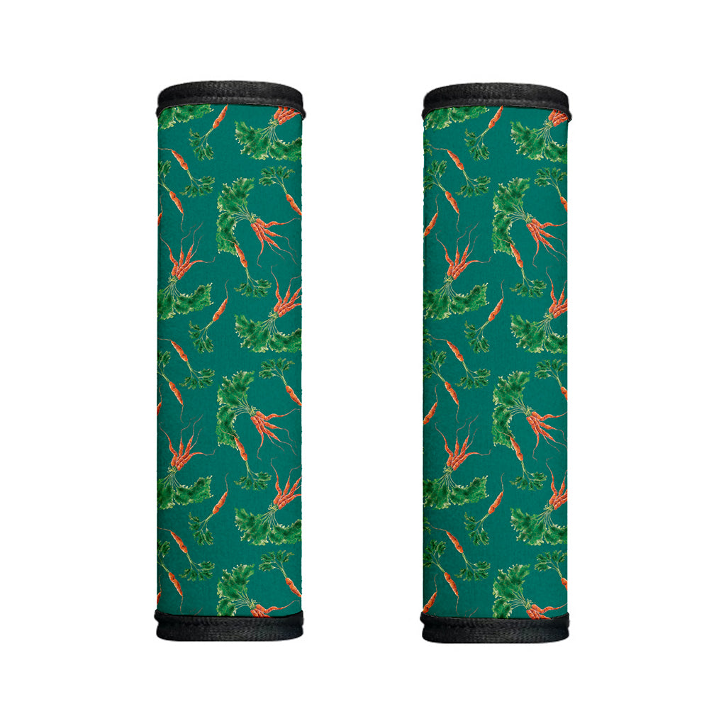 Watercolor Carrot Pattern Print Handle Covers