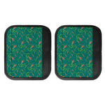 Watercolor Carrot Pattern Print Handle Covers