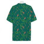 Watercolor Carrot Pattern Print Hawaiian Shirt