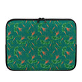 Watercolor Carrot Pattern Print Laptop Sleeve