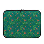 Watercolor Carrot Pattern Print Laptop Sleeve