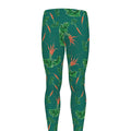 Watercolor Carrot Pattern Print Men's Leggings