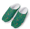 Watercolor Carrot Pattern Print Mesh Casual Shoes