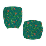 Watercolor Carrot Pattern Print Office Chair Cover