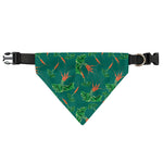 Watercolor Carrot Pattern Print Over The Collar Dog Bandana