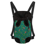 Watercolor Carrot Pattern Print Pet Carrier Backpack