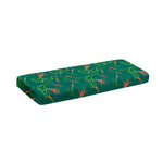 Watercolor Carrot Pattern Print Piano Keyboard Cover