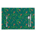 Watercolor Carrot Pattern Print Placemat