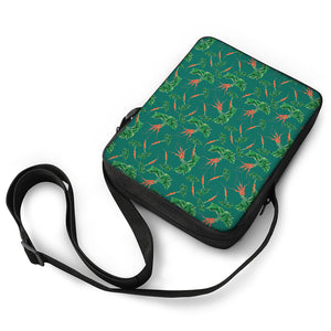 Watercolor Carrot Pattern Print Rectangular Crossbody Bag