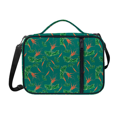 Watercolor Carrot Pattern Print Shoulder Strap Bible Bag