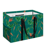 Watercolor Carrot Pattern Print Utility Tote Bag