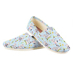 Watercolor Cartoon Cow Pattern Print Casual Shoes