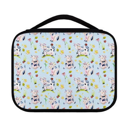 Watercolor Cartoon Cow Pattern Print Classic Bible Case