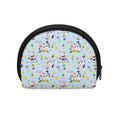 Watercolor Cartoon Cow Pattern Print Coin Purse