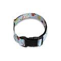 Watercolor Cartoon Cow Pattern Print Dog Collar