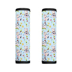 Watercolor Cartoon Cow Pattern Print Handle Covers