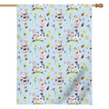 Watercolor Cartoon Cow Pattern Print House Flag