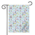 Watercolor Cartoon Cow Pattern Print House Flag