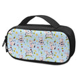 Watercolor Cartoon Cow Pattern Print Portable Cooler Travel Case