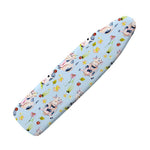 Watercolor Cartoon Cow Pattern Print Ironing Board Cover