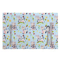 Watercolor Cartoon Cow Pattern Print Placemat