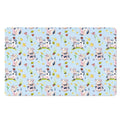 Watercolor Cartoon Cow Pattern Print Polyester Doormat