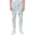 Watercolor Cartoon Cow Pattern Print Joggers