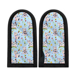 Watercolor Cartoon Cow Pattern Print Skillet Handle Cover