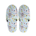 Watercolor Cartoon Cow Pattern Print Slippers