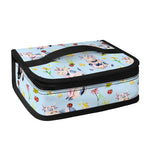 Watercolor Cartoon Cow Pattern Print Small Lunch Bag