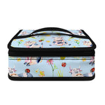 Watercolor Cartoon Cow Pattern Print Small Lunch Bag
