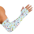 Watercolor Cartoon Cow Pattern Print Sun Protection Arm Sleeves