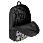 Watercolor Cattleya Pattern Print 17 Inch Backpack