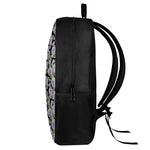 Watercolor Cattleya Pattern Print 17 Inch Backpack