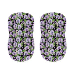 Watercolor Cattleya Pattern Print Bar Stool Covers