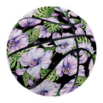 Watercolor Cattleya Pattern Print Basketball