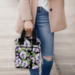 Watercolor Cattleya Pattern Print Bible Tote Bag